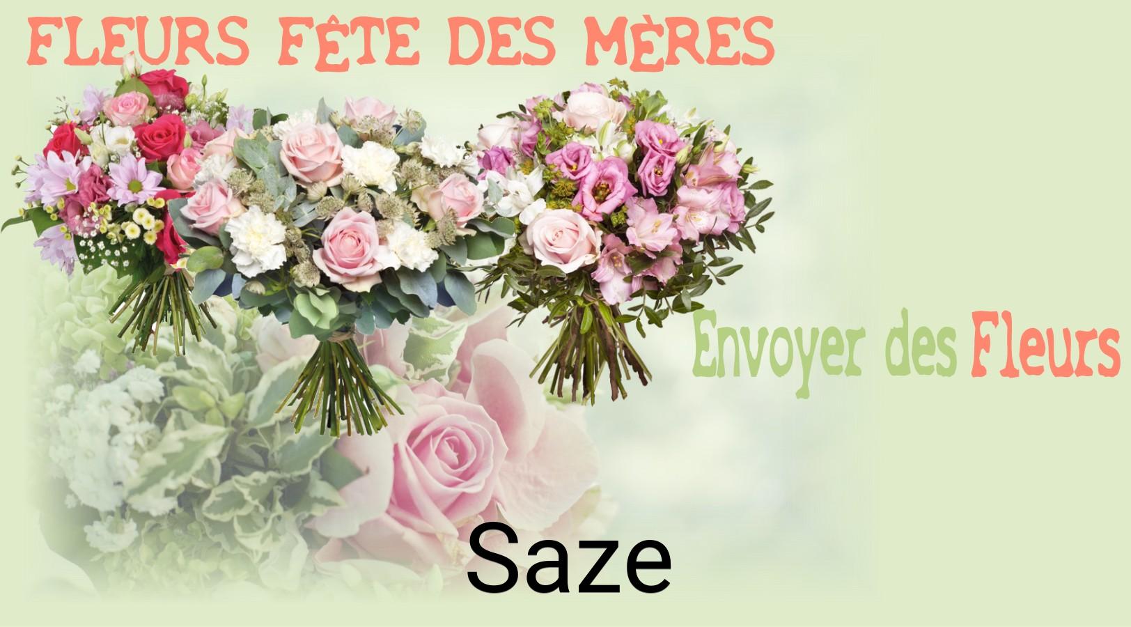 Bouquet de Fête des Mères livré à Saze